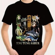 Resim 2025 Yeni Erkek Çocuk Hediyesi Rahat Spor T-Shirt, Tung Tung Sahor, Zhu Zhaohua ve Diğer Karakterlerin 3D Dijital Baskısı ile, Savaş Sanatları ve Açık Hava Futbol Aktiviteleri ile, Rahat Giyim ve Açık Hava Oyunları için Mükemmel 