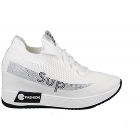 Resim GUJA 22y305 Dolgu Topuk Beyaz Kadın Sneakers 