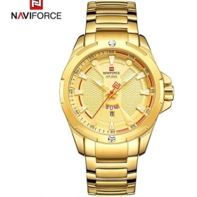 Resim Hanyang Gg Navıforce Moda Lüks Altın Izle Erkekler 2022 Yeni Askeri Spor Kuvars Kol Saati Casual Saat Paslanmaz Çelik Su Geçirmez Saatler (Yurt Dışından) 