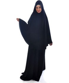 Resim Çarşaf - Sultanbaşı Pelerinli Iki Parça Çarşaf 