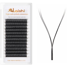 Resim Y-Şekilli Sahte Kirpikler Çift Uçlu El Dokuma Yumuşak Hafif Doğal Çapraz Makyaj yy Kirpik Uzatma Malzemeleri y kirpik 0.07mm C D kıvrım Karışık Tepsi 8-15mm Hazır Kolay Fan Rus Hacim Kümesi Sahte Vizon Mat 12 sıra önceden Fanlı Çapraz Kirpikler 