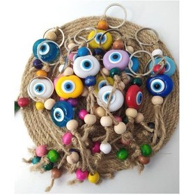 Resim Hdmarketim Nazar Boncuk Anahtarlık 20 Adet 