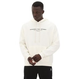 Resim Lumberjack 4W Ml Fılaz 17Afw-87 Erkek Sweatshirt Beyaz 