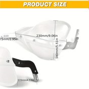 Resim Hightower Yeşil Dirt Bike Motorcycle Hand Guards Universal 7/8" 22mm 1 1/8" 28mm Atv Quad Scooter 