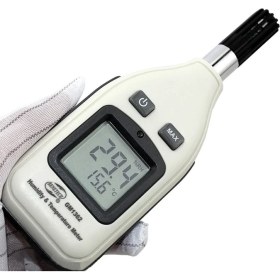 Resim Benetech GM1362 Dijital Nem ve Sıcaklık Ölçer 