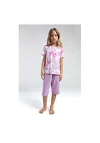Resim Xo Kids Kız Çocuk Pijama Takım 2-7 Yaş 3596-2 Lila 