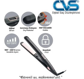 Resim Cvs Seramik DN7319 Saç Düzleştirici 