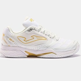 Resim Joma T.Set Lady 2202 Beyaz Gold Kadın Tenis Ayakkabısı 