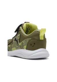 Resim Puma Fun Racer Scrıbble Bebek Ayakkabısı 400877 02 Yeşil 