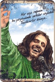 Resim otopleksi Pleksi Retro Ayna Süsü Model 9 