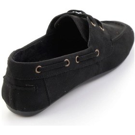 Resim Bambi Siyah Kadın Loafer Ayakkabı K01688012172 Siyah 
