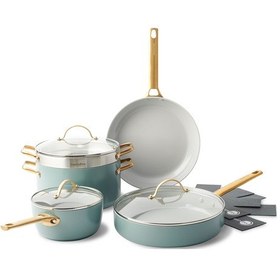 Resim Greenpan Padova Alice Mavi Tencere Seti 10 Parça 