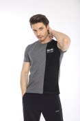 Resim Escetic G3 Melanj Erkek Ragular Kalıp Pamuklu Abd Pike Nefes Alabilen Spor T-shirt 0895 