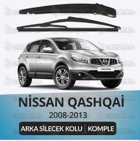 Resim Nissan Qashqai J10 2008- 2013 Arka Silecek Kolu Ve Süpürgesi Seti 