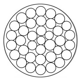 Resim Aesco Izoleli Çelik Halat 2 mm 10 Metre 