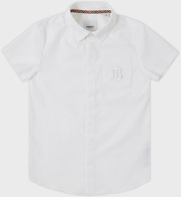 Resim Burberry Çocuk Gömlek 8048278 Whıte Beyaz 