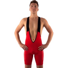 Resim Jordanred Kırmızı Türkiye Askılı Kısa Bisiklet Taytı 