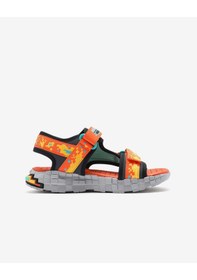 Resim Skechers Megasplash 4k Büyük Erkek Çocuk Turuncu Sandalet 402161l Orbk Turuncu 