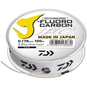 Resim Daiwa J Fluorocarbon Lider Misina 0,50mm 30lb 