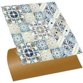 Resim Tink Kendinden Yapışkanlı Renkli Fas4 019 Desenli Pvc Karo 30x30 Cm 