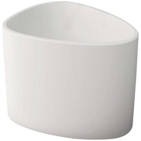 Resim Bocchi Etna Tezgah Üstü Monoblok Lavabo Mat Beyaz 1162-002-0125 