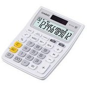 Resim Casio MJ-12VC-WE İşlem Kontrollü 12 Hane Beyaz Masa Üstü Hesap Makinesi 