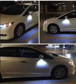 Resim Volkswagen Touareg Ayna Altı Led Kartal Göz Led 2'li Beyaz 