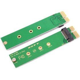 Resim NGFF M2 M Key NVME AHCI SSD - PCI-E X1 3.0 Kart Okuyucu Çevirici 
