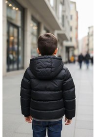 Resim Benitto Kids Erkek Bebek Şişme Mont 51374 Siyah 