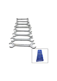 Resim 8 Parça Ağzı Açık 6-22mm Anahtar Takımı 