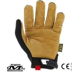 Resim Mechanix Wear® M-Pact Durahide Leather Deri Eldiven (Siyah/Kahve) Siyah - Kahverengi 
