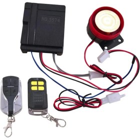 Resim Pengfushop5 Uzaktan Kumandalı Alarm Motosiklet Güvenlik Sistemi Motosiklet Hırsızlık Koruması Bisiklet Moto Scooter Motor Alarm Sistemi 12V Evrensel (Yurt Dışından) 