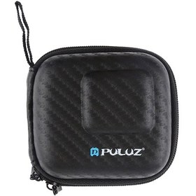 Resim Mufunye Djı Osmo Action/gopro Kamera İçin Siyah Mini Taşınabilir Korumalı Çanta - Karbon Fiber Eva, Darbe Ve Kırılma Dayanıklı 