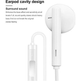Resim Torima Tc-01 Typ-C To Stereo Earphone Kablolu Kulaklık Beyaz 