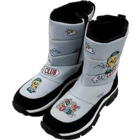 Resim Kadın Vegan Gri Kar Botu - Warner Bros Looney Tunes Ski Club Tasarım 