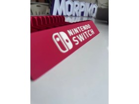 Resim Nintendo Switch CD Kutusu Düzenleme Rafı 