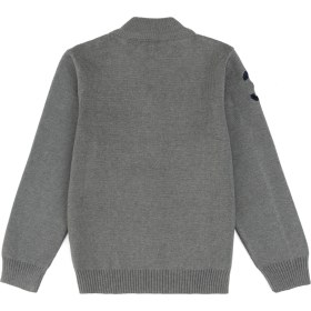 Resim U.s. Polo Assn. Erkek Çocuk Gri Melanj Hırka (Triko) 50317164-VR109 