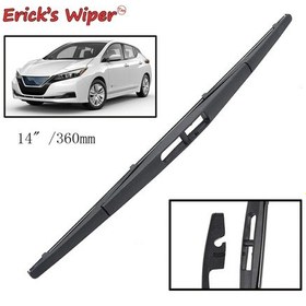 Resim Lasonstiges Silecek 14" Arka Silecek Lastiği Nissan Leaf Mk2 2017 - 2023 Ön Cam Ön Cam Ön Cam Araba Ön Cam Yağmur Fırçası 
