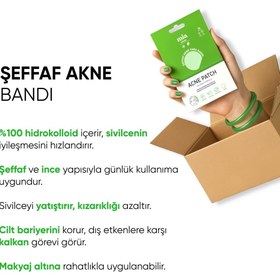 Resim Şeffaf Akne Yara Bandı 36 Adet - STD / STD 