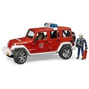 Resim Bruder Jeep Wrangler Rubicon İtfaiye Ve İtfaiyeci BR02528 