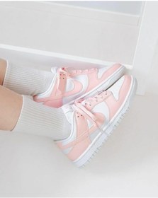 Resim Nike Dunk Low Pale Coral W Kadın Spor Ayakkabı Sneaker 