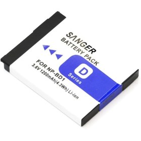 Resim SANGER Np-bd1 Sony Uyumlu Fotoğraf Makinesi Batarya 