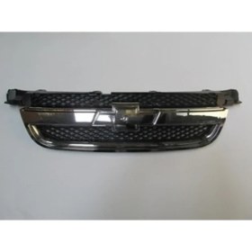 Resim BFN 2007 - 2012 Chevrolet Aveo Sd Ön Panjur Siyah (Nikelaj Kaplamalı) (Bfn) (Oem NO:96648621) 