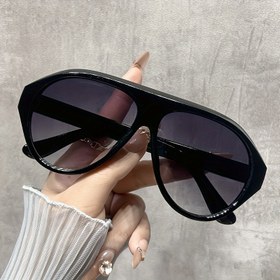 Resim 1 adet Kadınlar için Moda Gözlükler - Trendy Tüm Eşleşmeler Sokak Snap & Müzik Festivali Gözlükleri, Şeffaf PC Lensler, Dayanıklı Plastik Çerçeve, Tüm Yüz Şeklinde Mükemmel 