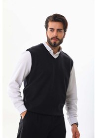 Resim Pelikan Erkek V Yaka Süveter 9617 Lacivert 