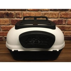 Resim Motorsiklet Arka Çanta 46 Litre Full Beyaz 