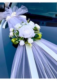 Resim Svadebnaa Masterskaa Araba İçin Düğün Süsü 481563427 