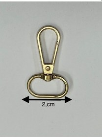 Resim Karantuhafiye Çanta Kancası / Klasik Model/ 2 Li Set Gold Gold Çok Renkli 