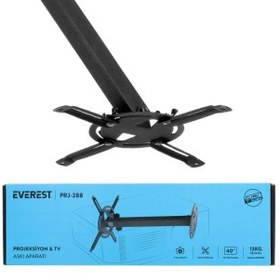 Resim Everest PRJ-288, Teleskopik Ayak (37-52cm), 13Kg Taşıma, Projeksiyon ve Monitör, Askı Aparatı 