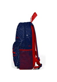 Resim Coral High Kids Lacivert Kırmızı Örümcek Desenli İki Bölmeli Yuva Sırt Çantası 23520 